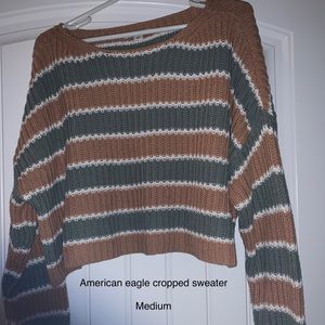 American eagle cropped sweater